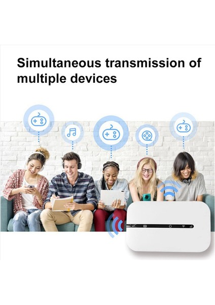 2x 4g Cep Mifi Wifi Yönlendirici 150MBPS Wifi Modem Araba Mobil Wifi Wifi Wifi ile Yuvası Taşınabilir Wifi (Yurt Dışından)