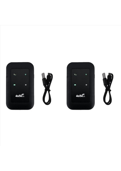 2x 4g Mifi Yönlendirici Kablosuz Wifi 150MBPS Wifi Modem Otomobil Mobil Wifi Wifi Lik Mıfı (Yurt Dışından)