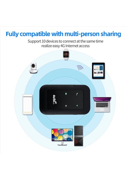 2x 4g Mifi Yönlendirici Kablosuz Wifi 150MBPS Wifi Modem Otomobil Mobil Wifi Wifi Lik Mıfı (Yurt Dışından) fırsatları