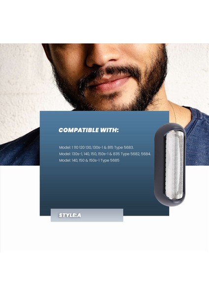 Omentum 11B Serisi Elektrikli Tıraş Makinesi Başlığı 1 110 120 130 140 150 150S-1 130S-1 5684 5685 Bıçak Ağı + Destek (Yurt Dışından) fırsatları