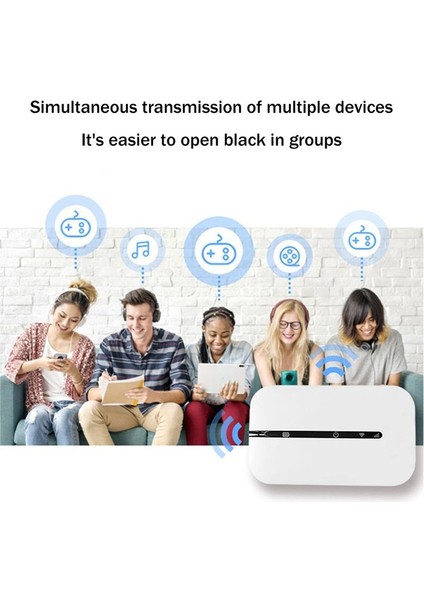 4g Lte Kablosuz Yönlendirici 150MBPS Wifi3 Taşınabilir Modem Mobil Wifi Mifi Kablosuz Yönlendirici Kablosuz Geniş Bant Hotspot A (Yurt Dışından) fiyatları