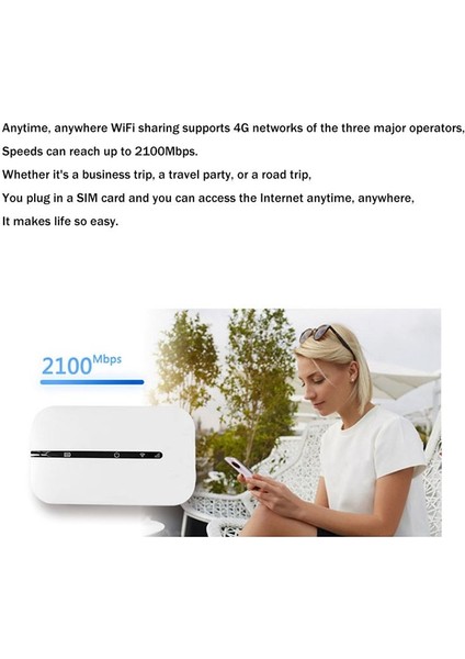 4g Lte Kablosuz Yönlendirici 150MBPS Wifi3 Taşınabilir Modem Mobil Wifi Mifi Kablosuz Yönlendirici Kablosuz Geniş Bant Hotspot A (Yurt Dışından) fırsatları