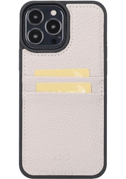 Flex Cover Leather iPhone 13 Pro Max Case With Card Holder