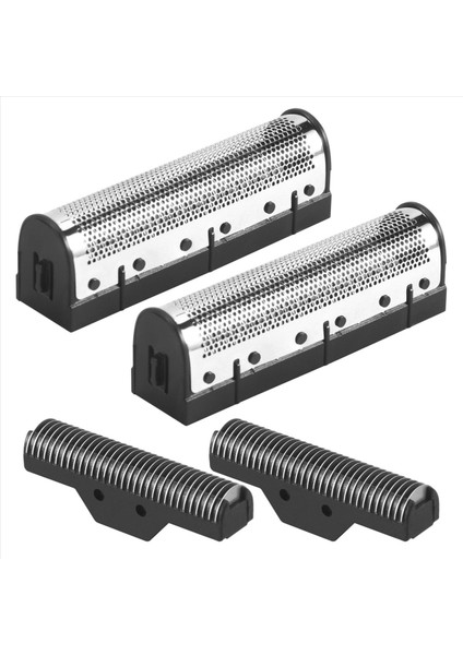 KM-1102 Elektrikli Tıraş Makinesi Parçaları Için 1 Set Tıraş Bıçağı Net Gümüş (Yurt Dışından) modelleri