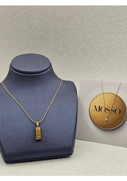 Xuping Külçe Model Gold Renk Çelik Kolye fırsatları