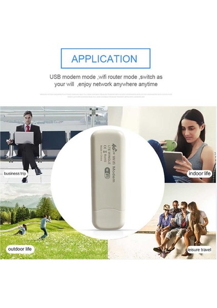 4g Lte Kablosuz USB Dongle Mobil Hotspot 150MBPS Modem Stick Mobil Broadband Mini 4g Yönlendirici Araba Ofis (Yurt Dışından) fiyatları