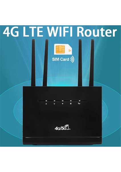 WR710 Kablosuz Yönlendirici 300MBPS 4g Lte Wifi Yönlendirici Modem 4 Harici Anten RJ45 Wan Lan Ile Liği-Abd (Yurt Dışından) fırsatları