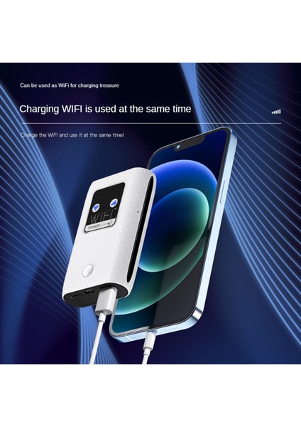 4g Mıfı Kablosuz Yönlendirici 150MBPS Kablosuz Wifi Taşınabilir Modem Mini Hotspot Cep Wifi Yuvası Tekrarlayıcı 6000MAH (Yurt Dışından) fırsatları