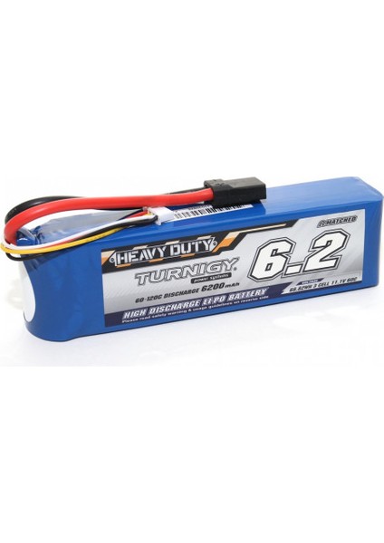 Heavy Duty 6200MAH 3s 60C Lipo Batarya