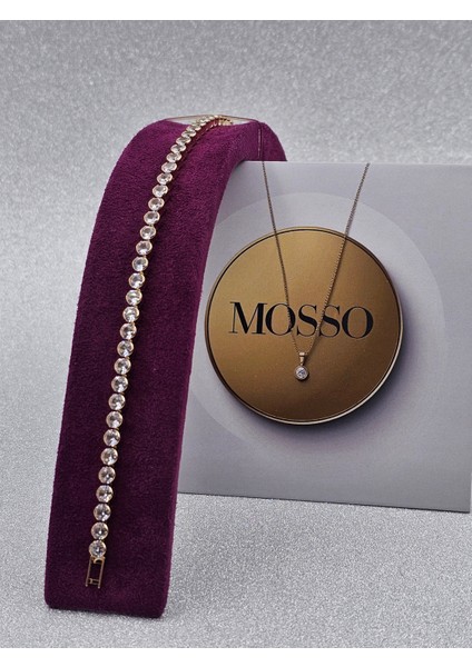 Xuping Su Yolu Yuvarlak Rosegold Çelik Bileklik fırsatları