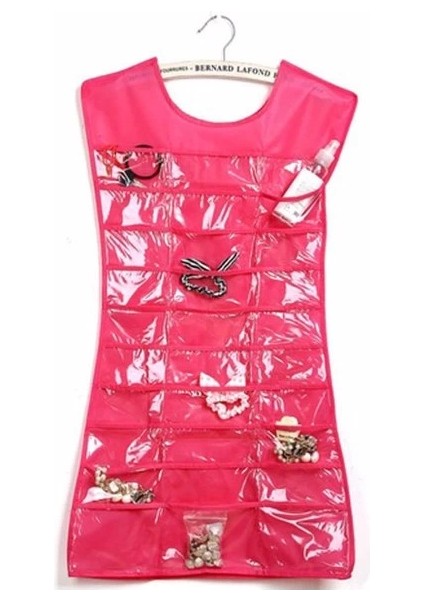 Çift Traflı Elbise Şeklinde Takı Organizeri 00692