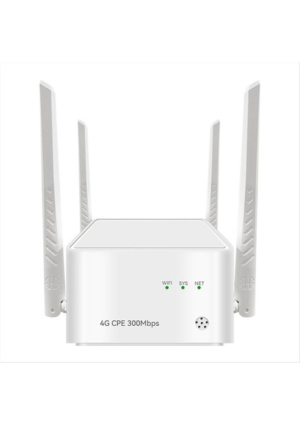 Yeni 4g Home Wifi Yönlendirici Geniş Kapsam 300M 2XRJ45 Cat4 4g Lte Kablosuz Doğruluğu Ile Us-Plug (Yurt Dışından)