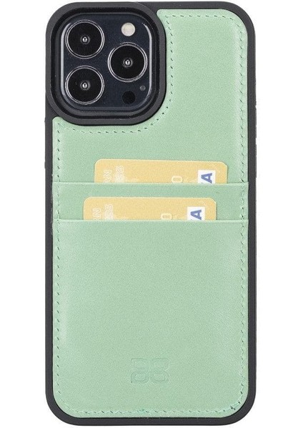 Flex Cover Leather iPhone 13 Pro Max Case With Card Holder