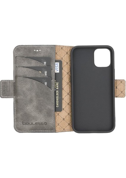 Wallet Case iPhone 12 Mini Leather Folio Case