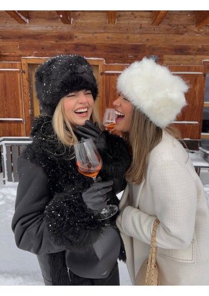 Kışlık Kalpak Şapka - Rus, Slav, Kazak, Moğol, Eskimo Tarzı Rahat Kalpak Şapka Bere