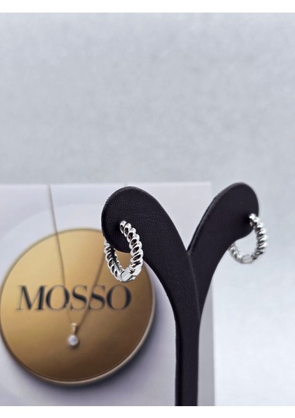 Xuping Burgu Model Gümüş Renk Çelik Küpe fırsatları