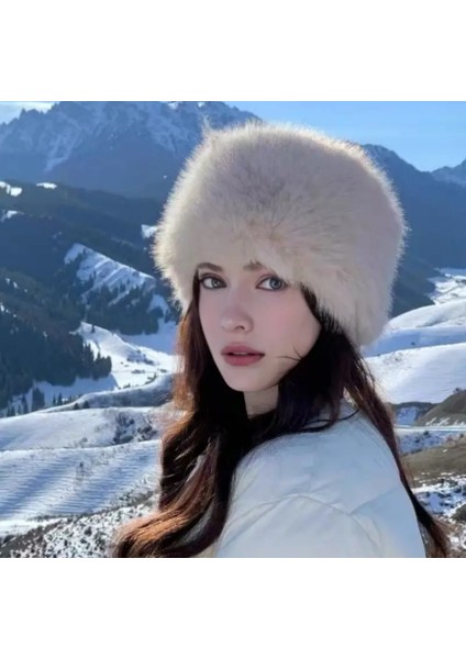 Kışlık Kalpak Şapka - Rus, Slav, Kazak, Moğol, Eskimo Tarzı Rahat Kalpak Şapka Bere