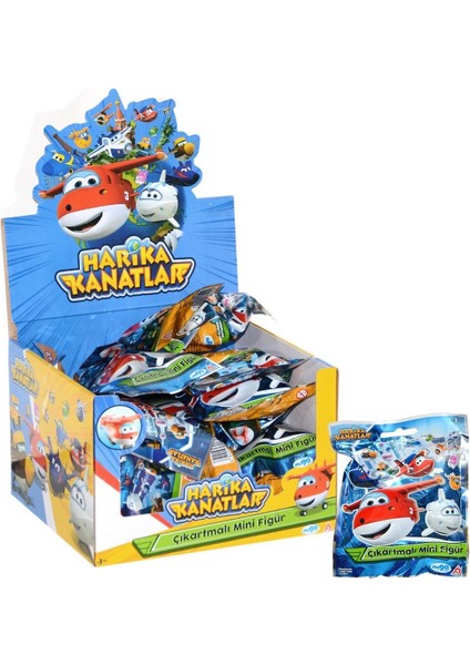 20900 Harika Kanatlar Kartlı Mini Figür Sürpriz Paket - 1 Adet Fiyatıdır
