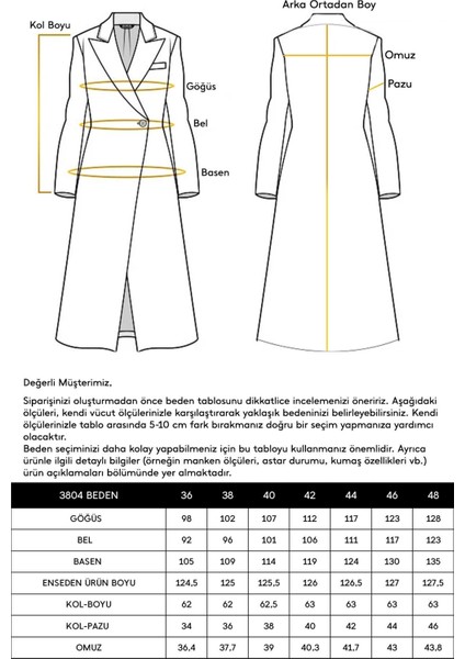 Çıkabilen Kürklü Beli Bağlamalı Uzun Boy Kaban TABA 3804