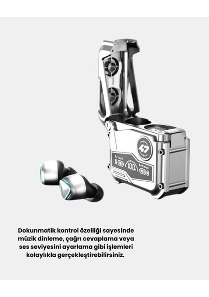 Kablosuz Spor Kulaklık – Düşük Gecikmeli Oyun Modu, Powerbank Şarj Kutusu indirimleri