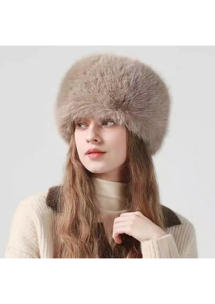 Kışlık Kalpak Şapka - Rus, Slav, Kazak, Moğol, Eskimo Tarzı Rahat Kalpak Şapka Bere