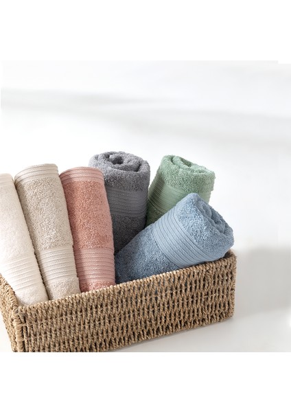 Balera 6'lı El / Yüz Havlu Seti - Renkli modelleri