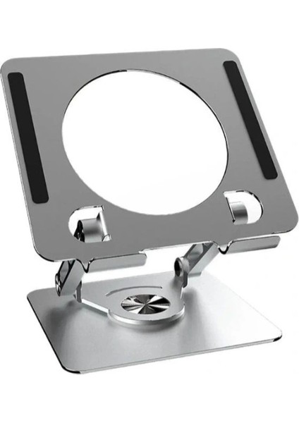 360 Derece Dönebilen Yükseltilmiş Masaüstü Ayarlanabilir Metal Tablet Standı