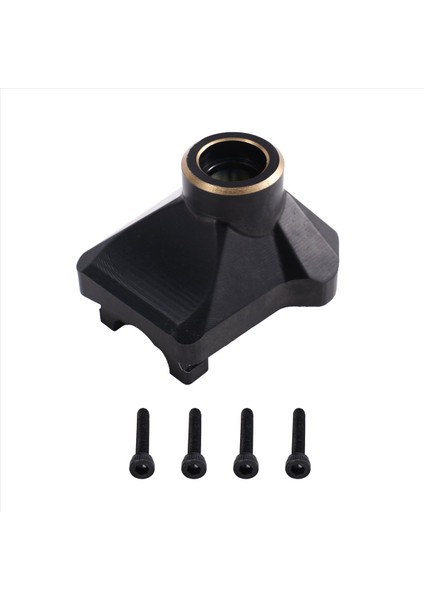 Pirinç Ön Arka Diferansiyel Kapak Köprü Aks Kapağı 8280 Için 1/10 Trx4 G500 Trx6 G63 Yükseltme Parçaları Siyah (Yurt Dışından)