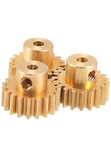 3pcs 3 175MM Mil Pirinç Pinyon Motor Dişli 32DP 48DP 64DP M0 8 1/10 1/8 Rc Araç 3650 3660 19T (Yurt Dışından) indirimleri