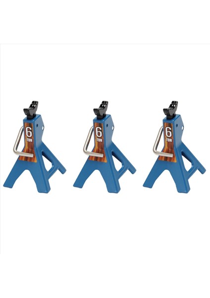 3x Metal Jack Simülasyon Simülasyon Mini Oyuncak 1/10 Rc Craıl Kamyon Araç Trx4 SCX10 Simülasyon Tırmanma Araçları Mavisi (Yurt Dışından) fiyatları