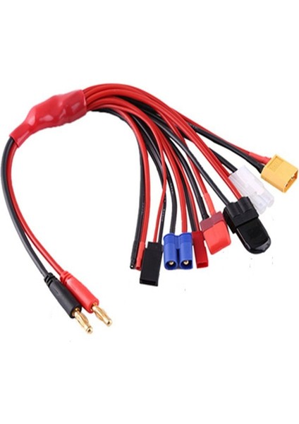Model Uçak Araç Model Lityum Pil Çok Fonksiyonlu Bir Çekme Sekiz Şarj Kablosu Şarj Cihazı Dönüşüm Kablosu (Yurt Dışından)