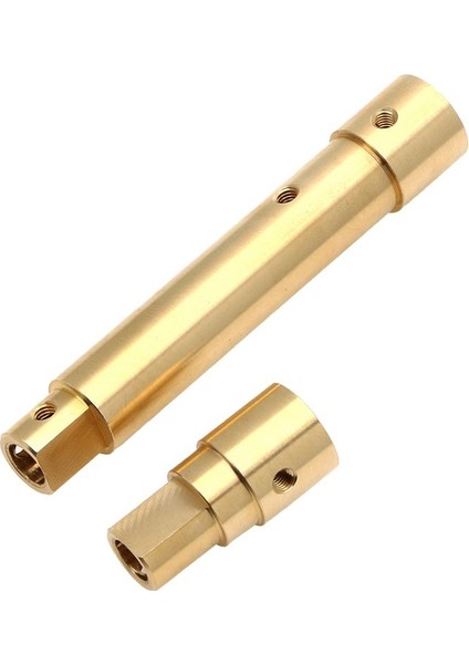 Eksenel SCX10 Pro 1/10 Rc Prıgler Car Usraza Parça Aksesuarları Için Pirinç Ön Aks Tüpü (Yurt Dışından)