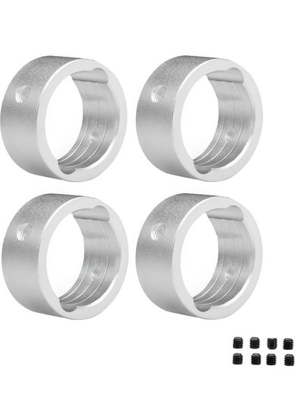 Outdrive Cup Protect Ring Kupası Kılıfları Traxxas Için Set 1/6 4WD Xrt 8S-78086-4 Traxxas Rc Yükseltme Parçaları Gümüş (Yurt Dışından)