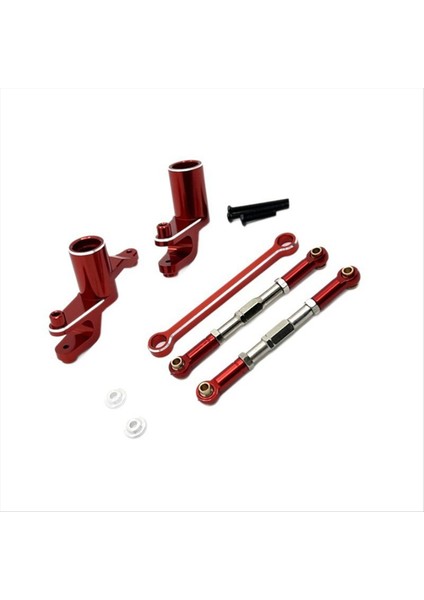 Rc Araba Yükseltme Direksiyon Montajı Çekme Çubuk Kiti Udırc 1/12 UD1201 UD1202 UD-12PRO Rc Araba Yükseltme Parçaları Kırmızı (Yurt Dışından)