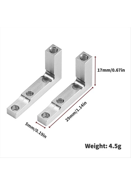 2pcs Tamiya Için Metal Servo Montaj BB01 Bbx 1/10 Rc Araba Yükseltme Parçaları (Yurt Dışından) fiyatları