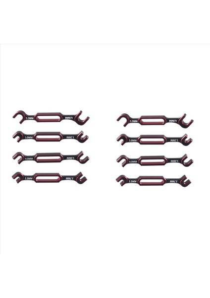 8pcs Wench 3/3 2/3 5/3 7/4/5/5 5/6mm Turnikli Somun Topu Bitiş Eklemi Çıkartma Rc Araç Drone Teknesi Için Evrensel Araç 2 (Yurt Dışından)