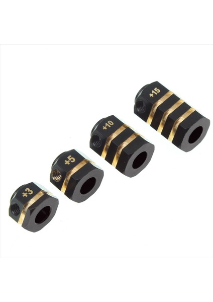 4pcs Pirinç Karşı Ağırlık 12MM Tekerlekli Hex Hubs Traxxas Trx4 Trx6 1/10 Rc Araç Parçaları Için Genişletilmiş Adaptör 5mm (Yurt Dışından) fiyatları