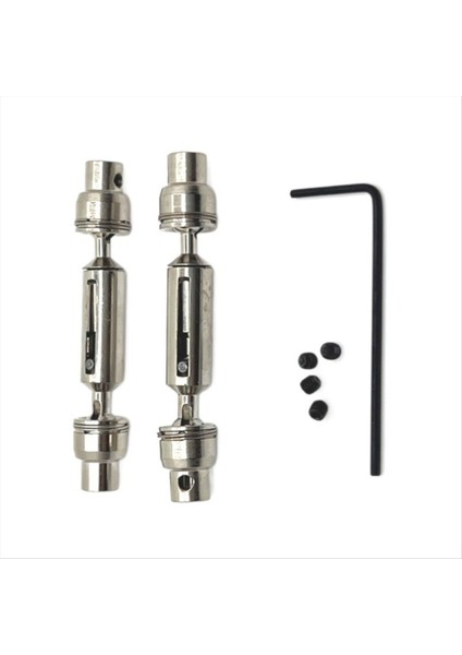 Rc Araba Yükseltme Ön Arka Şaftı 1/16 Wpl C64 C74 Rc Araba Yükseltme Parçaları Gümüş (Yurt Dışından) modelleri