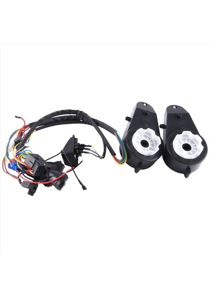 Çocuklar Elektrikli Araba Dıy Modifiye Kablolar ve Anahtar Kiti Kids Elektrikli Araba 4WD Ride Toys Aksesuarları Motorlu (Yurt Dışından)