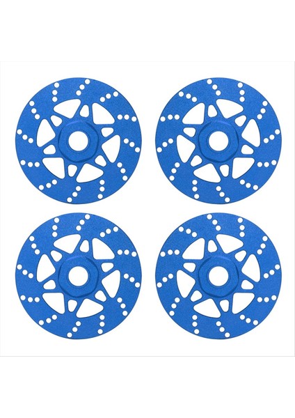 4pcs Kasırga Fren Disk Tekerleği Hex Hub 17MM Arrma Için 1/7 Ihlali Sınırsız Suç 1/8 Typhon Rc Yükseltme Parçaları Mavi (Yurt Dışından)