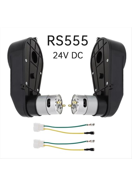 2pcs RS555 Çocuklar Toys Araba Motors Gearbox 24V 40000RPM Çocuklar Araba Tekerlekleri Gearbox Dc Motor Uzaktan Kumanda Araba Için (Yurt Dışından) indirimleri