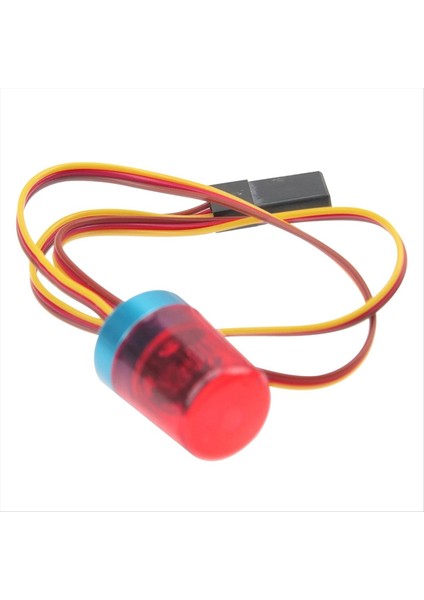 2pcs Çok Function Rc LED Flash Işıklar Alarm Lambası Flaş 1/14 Rc Tamiya Traktör Rc Kamyon Kırmızı (Yurt Dışından) modelleri