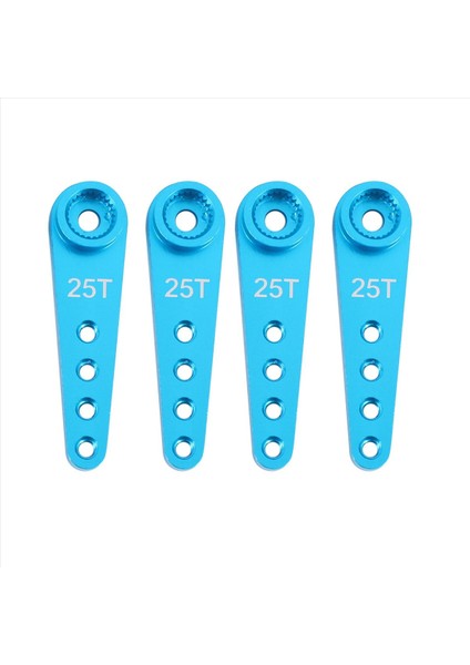 20PCS 37MM 25T Metal Uzatma Direksiyon Servo Kol Korsası Rc Araç Paletli Parçalar Mavi (Yurt Dışından) fiyatları