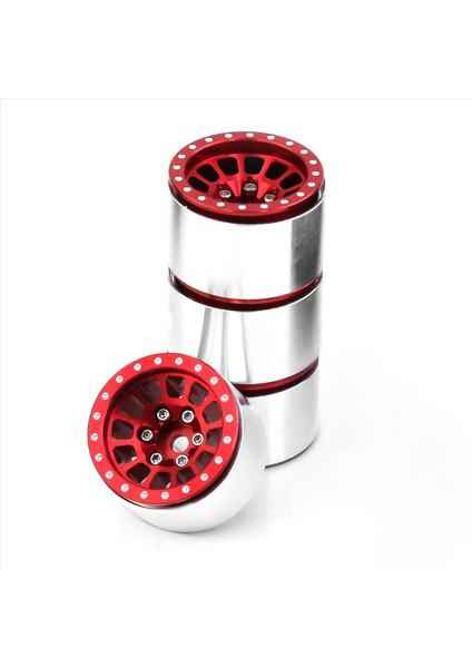 4pcs 1 0 Inç Metal Beadlock Tekerlek Hub Tekerlek Jant 1/18 1/24 Rc Craıl Car TRX4M Axıal SCX24 AX24 Parçalar Kırmızı (Yurt Dışından) indirimleri