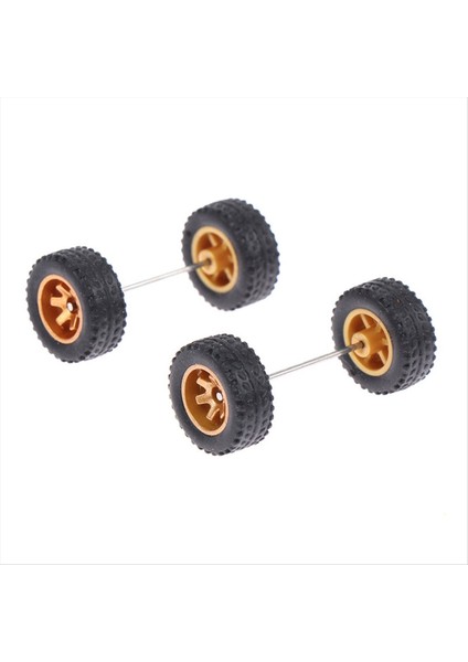 10 Set 1/64 Offroad Wheels/ Lastik Lastikler 18 3mm Tekerlek Için Çıkarılabilir Lastik 1 64 Rc Kamyon Modeli Off-Road Suv Renk (Yurt Dışından) fırsatları