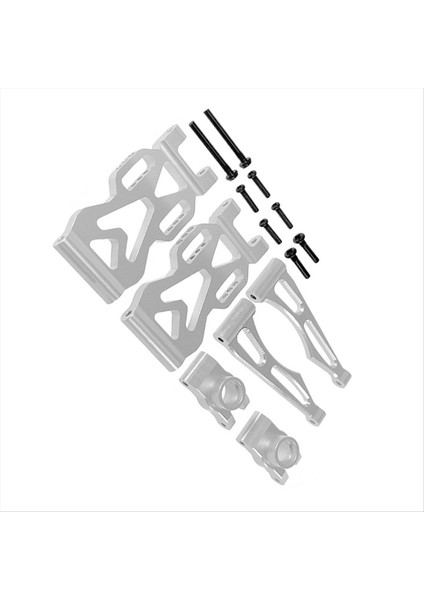 Metal Arka Yukarı ve Aşağı Sallanan Kollar (L/r) Scy Için Set Kiti 1/16 Jjrc Hızlı Uzaktan Kumanda Araba Yükseltme Aksesuarları Gümüş (Yurt Dışından) fırsatları