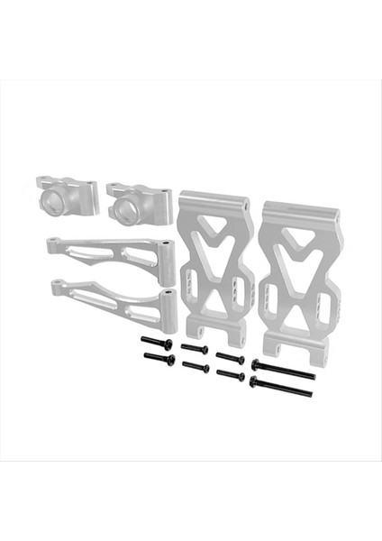 Metal Arka Yukarı ve Aşağı Sallanan Kollar (L/r) Scy Için Set Kiti 1/16 Jjrc Hızlı Uzaktan Kumanda Araba Yükseltme Aksesuarları Gümüş (Yurt Dışından) indirimleri