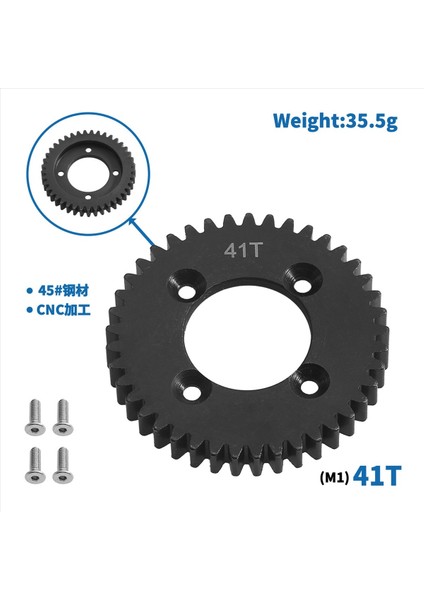 Losi Için 1/10 Lasernut Amancity Ultra 4 Rock Tacer 41T Sertleştirilmiş Çelik Dişli Şanzımanın Içinde (Yurt Dışından) indirimleri