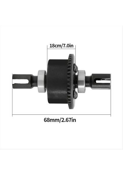 Rc Araba Yükseltme Universal 43T+10T Diferansiyel Dişli Kiti Arrma Için 1/8 Kraton Outcast 1/7 Mojave Felony Rc Araç Aksesuarları (Yurt Dışından) fiyatları