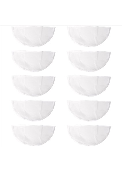 Giyim Torbaları Şeffaf Toz Koruması 10 Adet Beyaz Omuz Örtüsü Omuz Örtüsü Yaka Takım Kapakları (Yurt Dışından) fiyatları